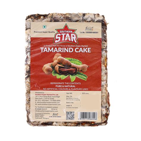 Southern Star Tamarind Cake (Seedless), 500g : Amazon.in: Grocery ...