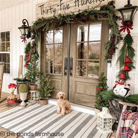 Front Porch Holiday Decorating Ideas
