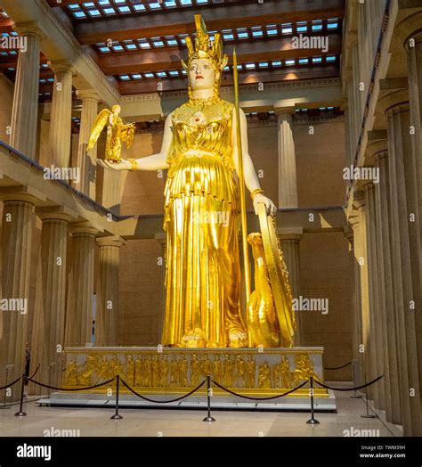 Original Statue Of Athena In The Parthenon Athena Parthenos Collection