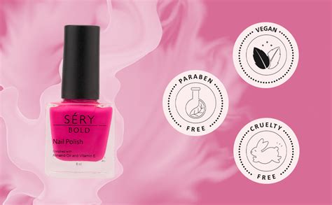 Buy SÉRY Bold Glossy Finish Nail Polish| Quick Dry, Long Lasting, High ...