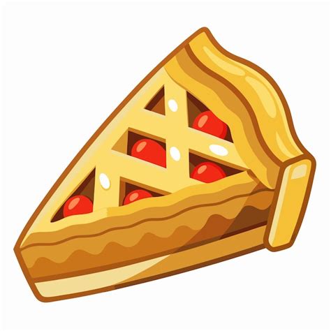 Apple pie food vector | Premium AI-generated vector