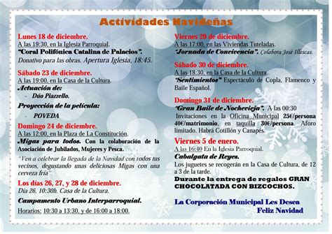 Actividades Navideñas
