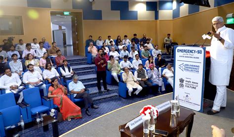 Two-Day Intergenerational Dialogue 'Emergency@50' Commemorates 50 Years ...