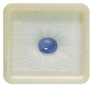 Kalyan Gems Blue Sapphire Gemstone Certified Neelam Loose Natural ...