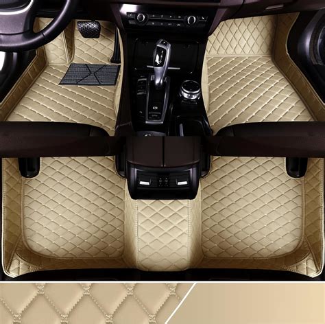 Amazon.com: Car Floor Mats for Mercedes-Benz CLK 2004-2006 Faux Leather ...