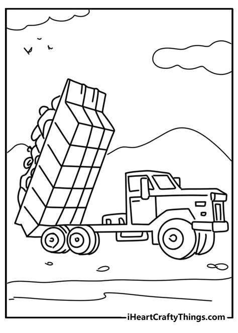 Free Garbage Truck Coloring Pages [2025]