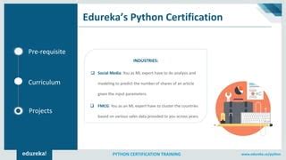 Edureka Python Courses 的图像结果