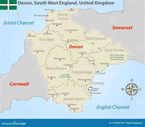 Devon, South West England, UK Stock Vector - Illustration of hams ...