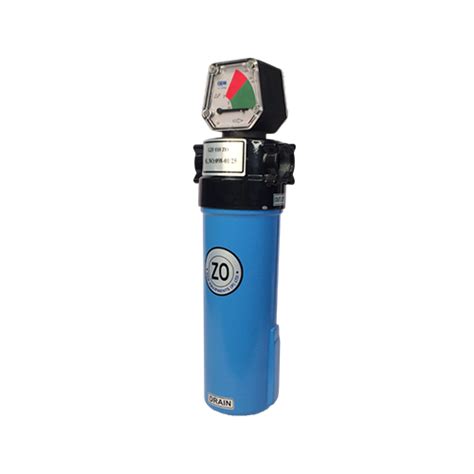 Zero Oil Filter 0.01 Micron Rating Capacity 80 CFM @ 7-16 Bar Working ...