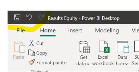 Quick Access Toolbar - Microsoft Fabric Community