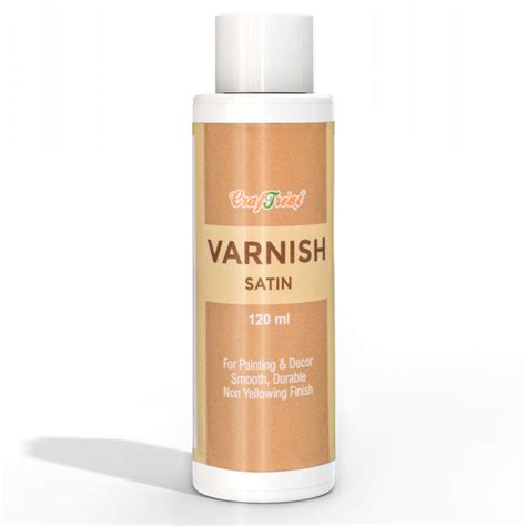 Buy Varnish Satin for Wood and Other Crafts projects 120 ml Online ...
