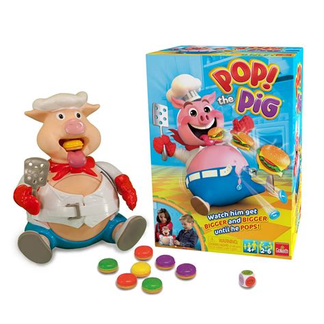 Goliath Pop The Pig (Bigger & Better) w/Greedy Granny Old Maid Card ...