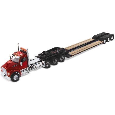 Buy Diecast Masters Kenworth T880 SFFA Tractor Truck - Red | Day Cab ...