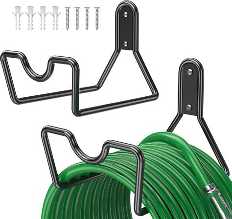 Amazon.com : Kcysta Hose Holder Wall Mount, Heavy Duty Metal Garden ...