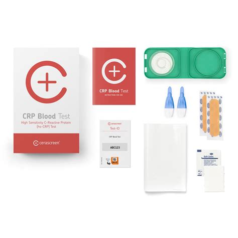 CRP Blood Test - hsCRP Home Test Kit | cerascreen®