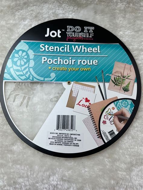 Jot Do It Yourself Stencil Wheel PAISLEY DESIGNS NEW | eBay