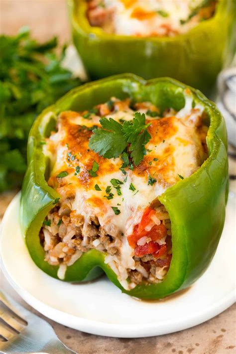Stuffed Green Peppers | Recipe Cart | Recipe Cart
