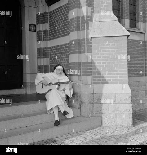 The Singing Nun, born Jeanne-Paule Marie Deckers, she is a nun at the ...