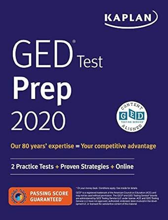 Kaplan Ged Test Prep 2020: 2 Practice Tests + Proven Strategies ...