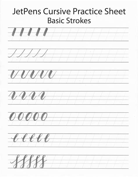 Image result for Calligraphy Writing Practice Sheets