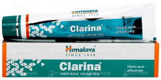 Himalaya Clarina Cream 30 Gm - Uses, Side Effects, Dosage, Price | Truemeds