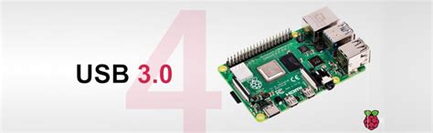 Raspberry Pi 4 Computer Model B 1GB RAM with USB 2.0 & 3.0, 4K Dual ...