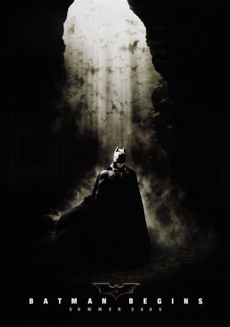 Batman Begins Movie Poster