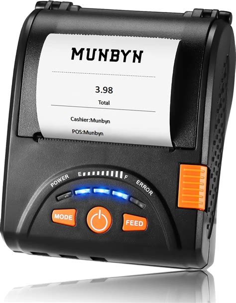 MUNBYN Bluetooth Receipt Printer, 58mm Mini Wireless India | Ubuy