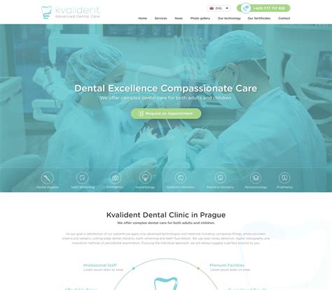 Dental Website Design Services | Professional Dentist Web Design
