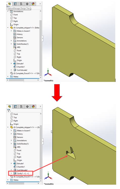 SolidWorks Tutorials Cavity's 的图像结果