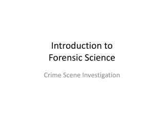 Image result for Forensic Science Introduction