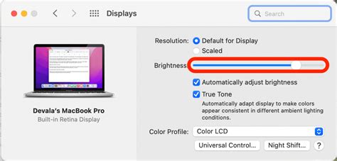 Image result for Mac Camera Brightness Setting