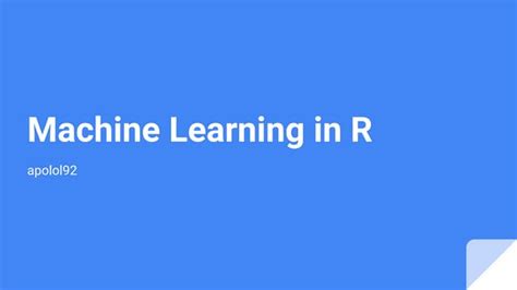 Image result for R Machine Learning