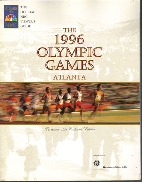 The Official NBC Viewer's Guide, 1996 Olympic Games, Atlanta : Guise ...