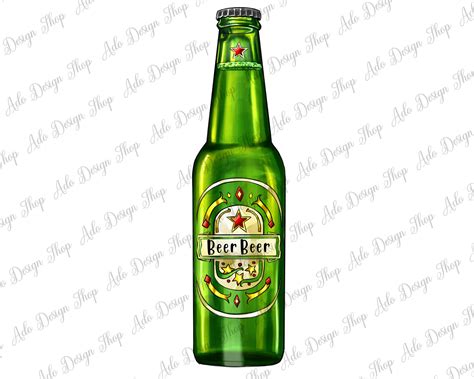 Green Beer Bottle Png Sublimation Design Green Beer Png - Etsy UK