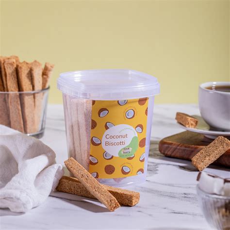 Coconut Biscotti: Gluten-Free Healthy Snack – FourThirty.In