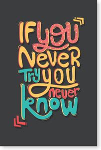 Motivational Poster 3M Double Sided Tape Wall Design Quotes For Living ...