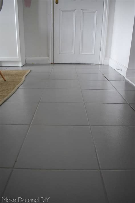 How To Paint Floor Tile