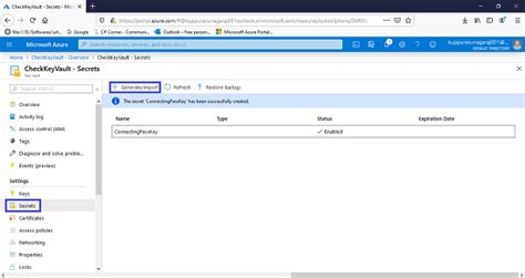 Azure Key Vault API Function Key 的图像结果