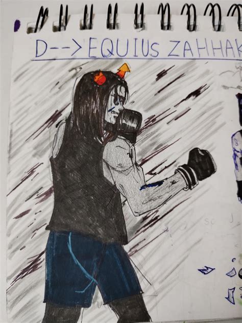 Drawings of Equius Zahhak. (Ft. Nepeta Leijon) : r/homestuck