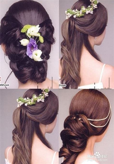 穿礼物配什么发型最新素材