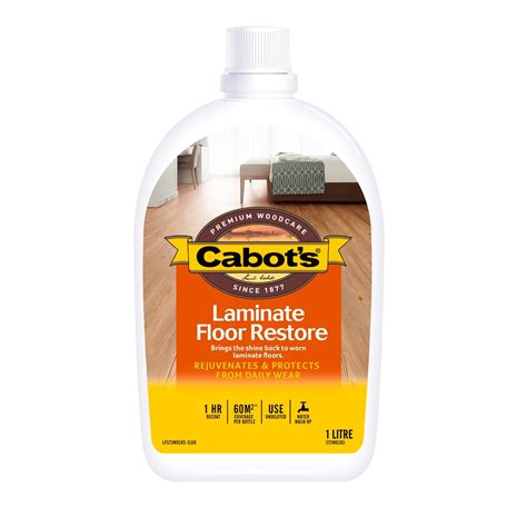 Cabots 1L Laminate Floor Restore - Bunnings Australia