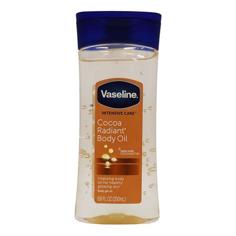 Vaseline Intensive Care Cocoa Radiant Body Gel Oil - India | Ubuy