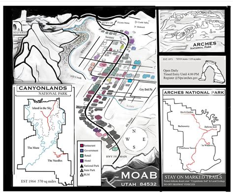Moab Map - AZScientific