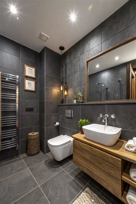 14+ Stunning Gray Bathroom Tile Ideas in 2025 | Grey bathroom tiles ...