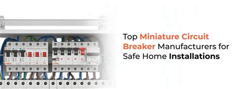 Reliable Miniature Circuit Breakers for Home Use | Axiom Controls