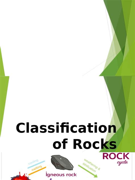 CLASSIFICATION OF ROCKS | PDF