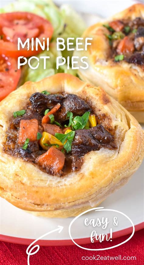 Mini Beef Pot Pies Recipe