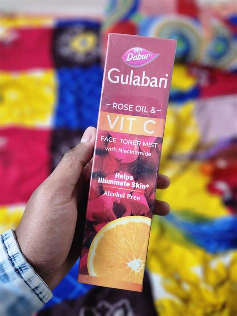 Buy Dabur Gulabari Rose Oil & Vitamin C Face Toner Mist & Rosewater ...