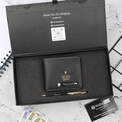 Personalized Men's Wallets for Boyfriend | Customized Gift Combos ...